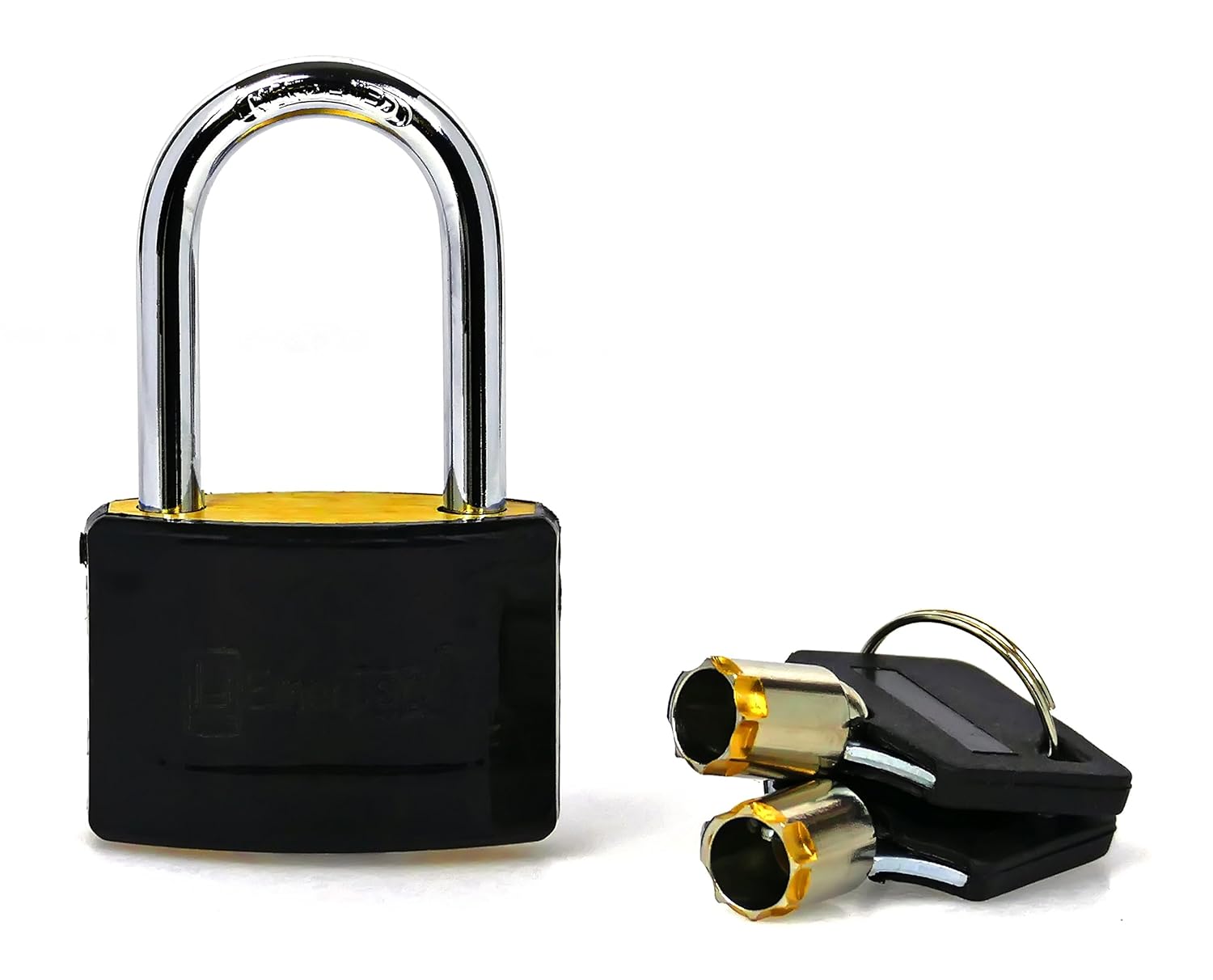 Lockwise Set 4 Lucchetti In Ottone Con 12 Chiavi Uguali - Per Armadietti, Palestra E Uso Esterno