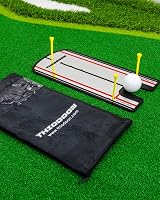 THIODOON Golf Putting Mirror 30x15 cm Putter Alignment Mirror Practice view 7