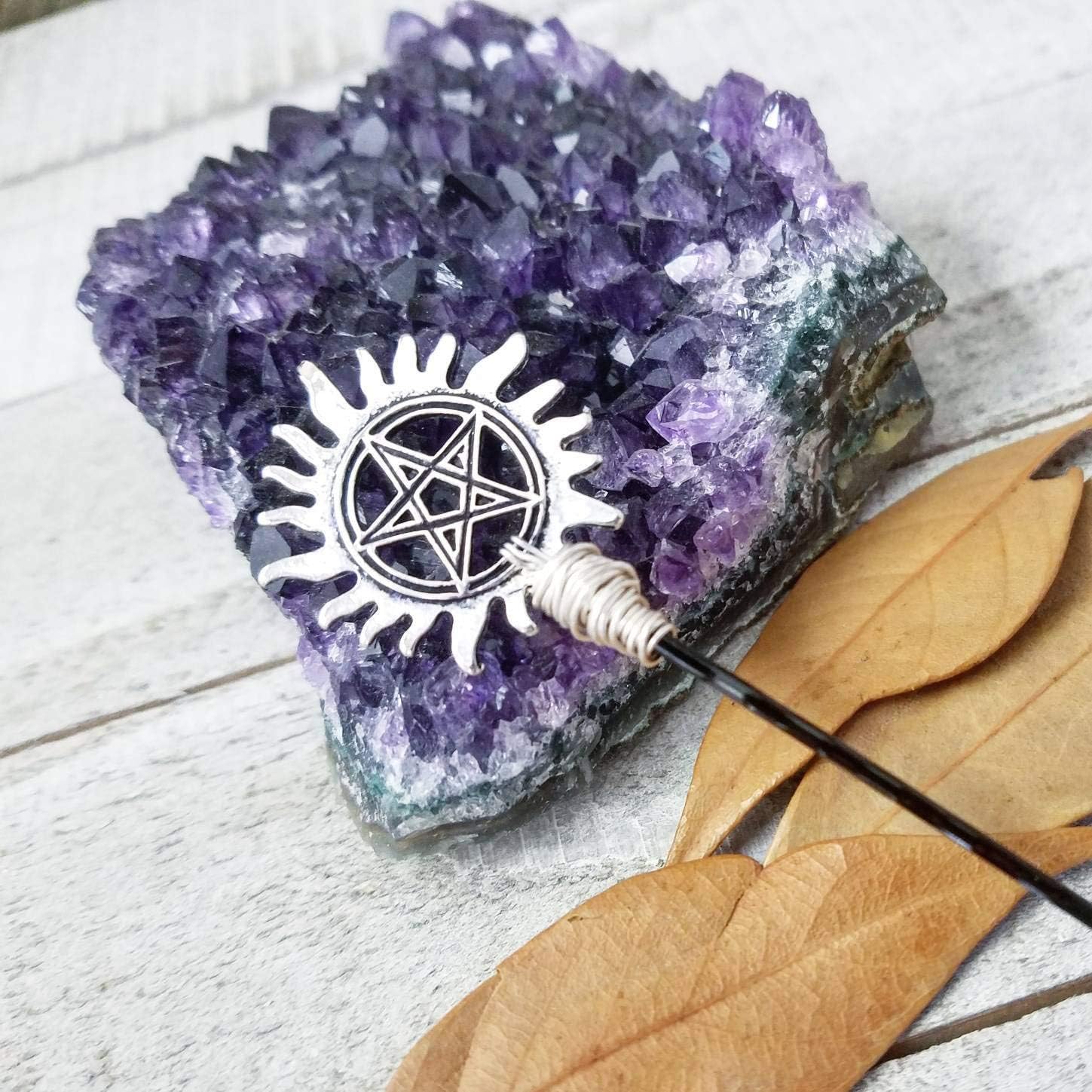 Supernatural anti possession pentacle bobby hair pin