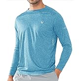 NORTHYARD Men's Sun Protection Shirts UPF 50+ Long Sleeve Swim Rash Guard Shirt Running Workout Athletic Hiking UV Fishing