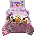 Paw Patrol Girls Bedding Set - Official Nickelodeon 4-Piece Twin Super Soft Microfiber Comforter & Sheets - View #2