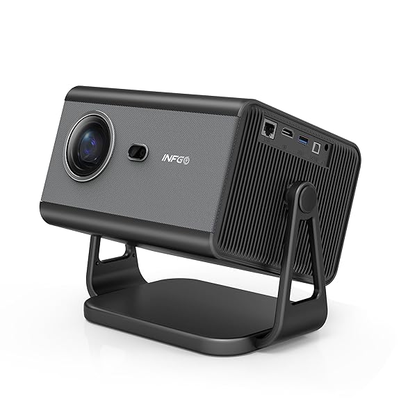 4K PROJECTOR WITH WIFI AND BLUETOOTH 800ANSI, INFGO...