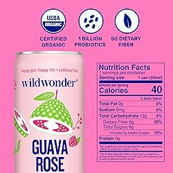 wildwonder Sparkling Probiotic Drink 12pk, For Gut