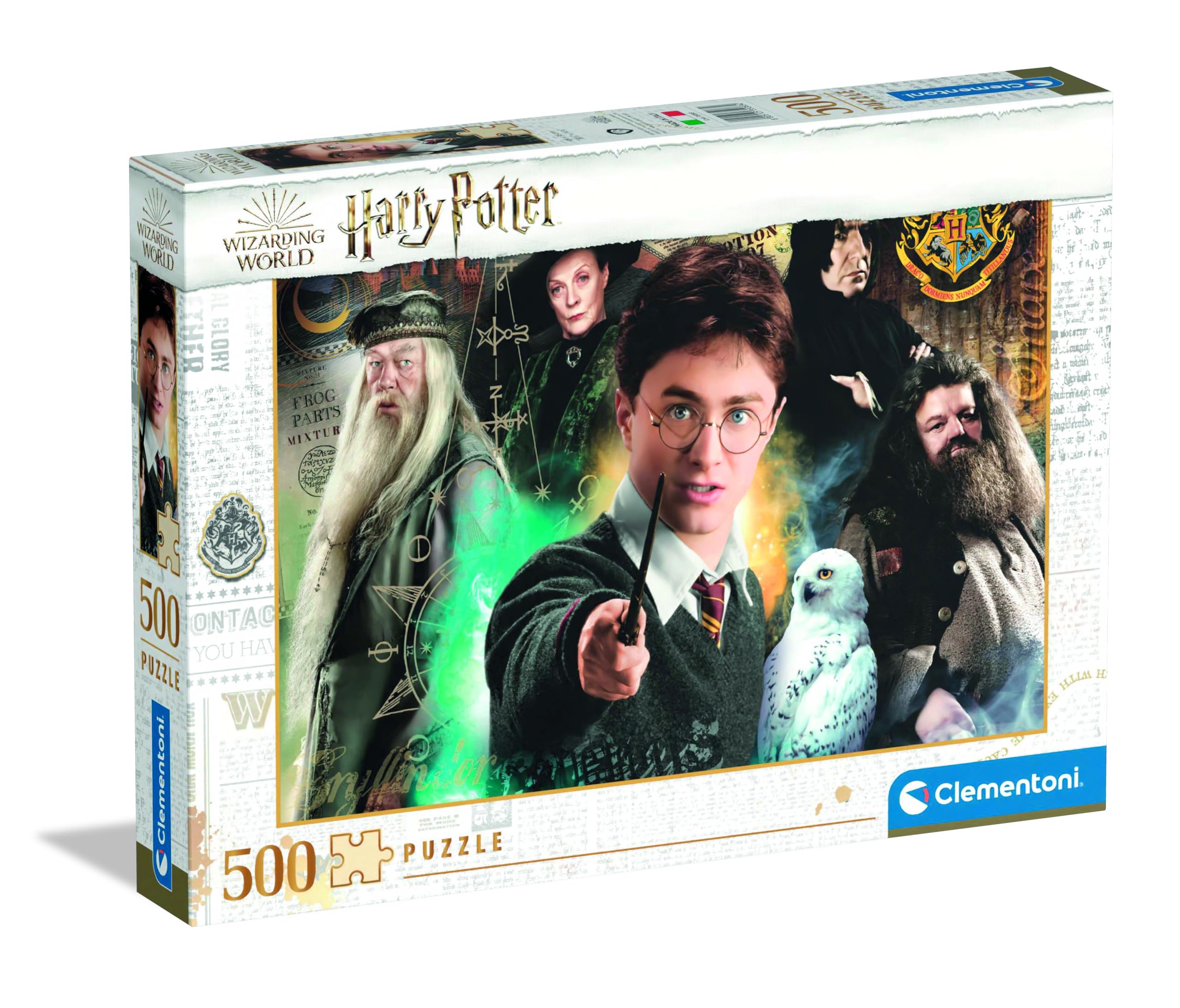 Clementoni 35083, Harry Potter Puzzle for Children and Adults - 500 pieces, Ages 10 Years Plus