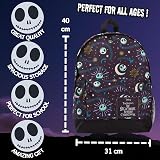 Disney Nightmare Before Christmas Backpack Jack Skellington Large Capacity view 6