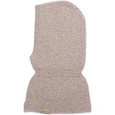 Single-Layer Knit Kids Balaclava, Cashmere, Merino Wool Balaclava - Toddler Hat - Beige, Gray, Black, Pink, Fuchsia Ages 1-3+