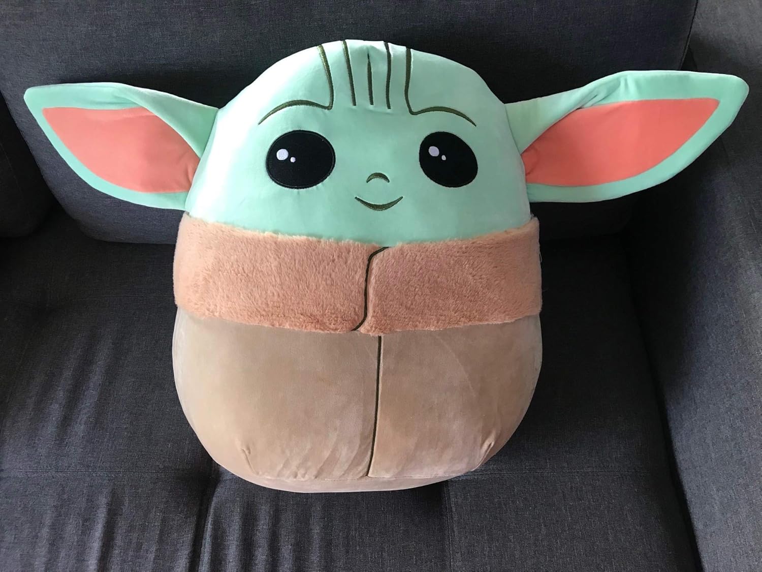 Amazon Com The Mandalorian Baby Yoda The Child Squishmallows Pillow 20 Xl Kitchen Dining