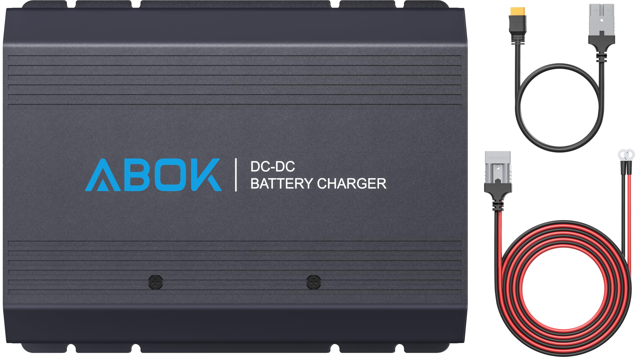 Photo 1 of 500W Alternator Charger, Fast DC to DC Battery Charger for Portable Power Stations, 6X Faster Than Cigarette Chargers, for 95% Solar Power Generator, Perfect for RV, Road Trips