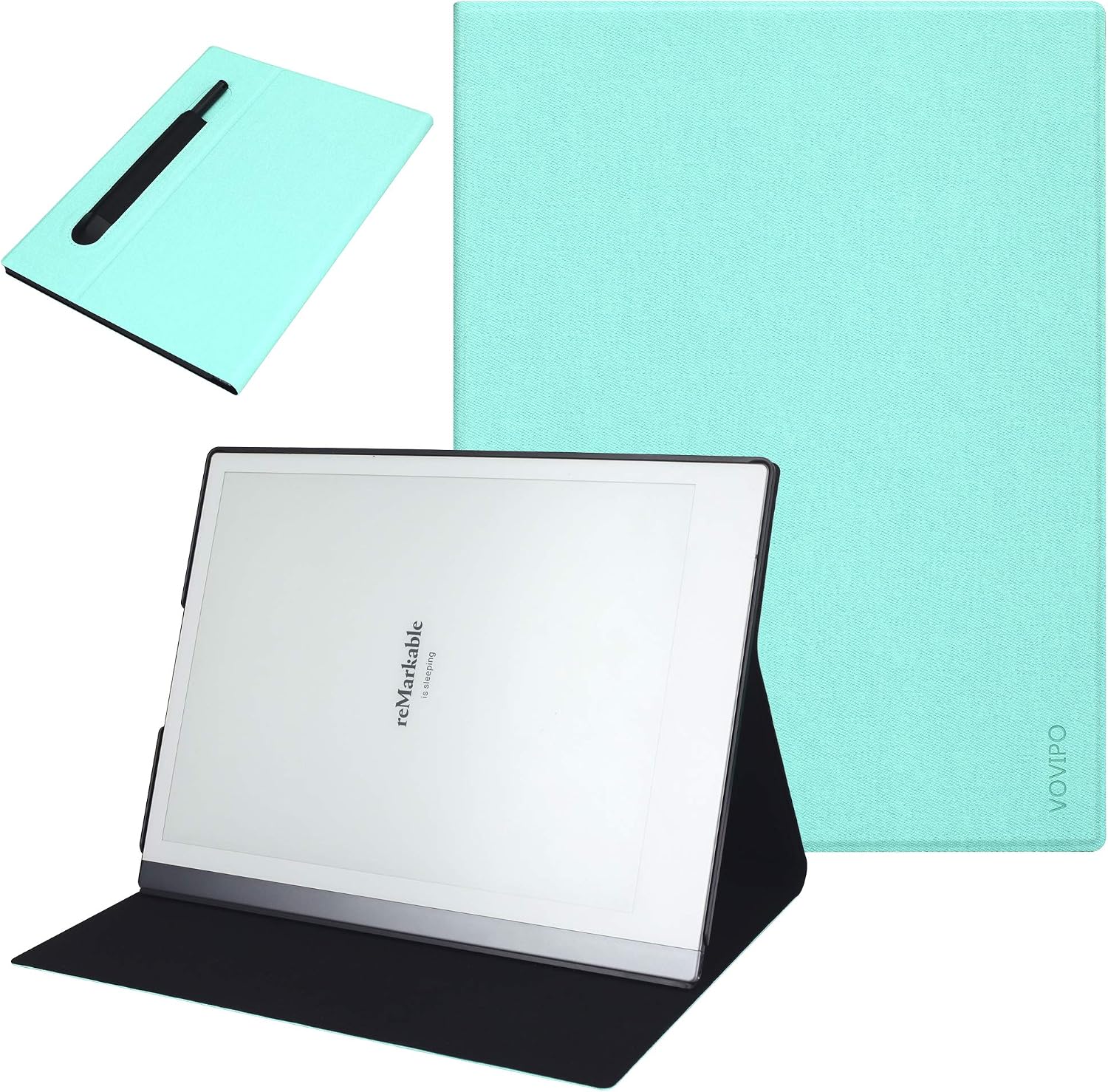 VOVIPO Ultra Slim Book Folio Leather Case With Stand and P-Pocket For Remarkable 2 10.3 2020 Released Digital Paper