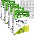 Boiron AllergyCalm Tablets 240 Count, Relief from Allergies and Hay Fever Symptoms of Sneezing, Runny Nose, Itchy Eyes, Throat, Allergy Calm Tabs (Formerly RhinAllergy) (Pack of 4 60ct Boxes)
