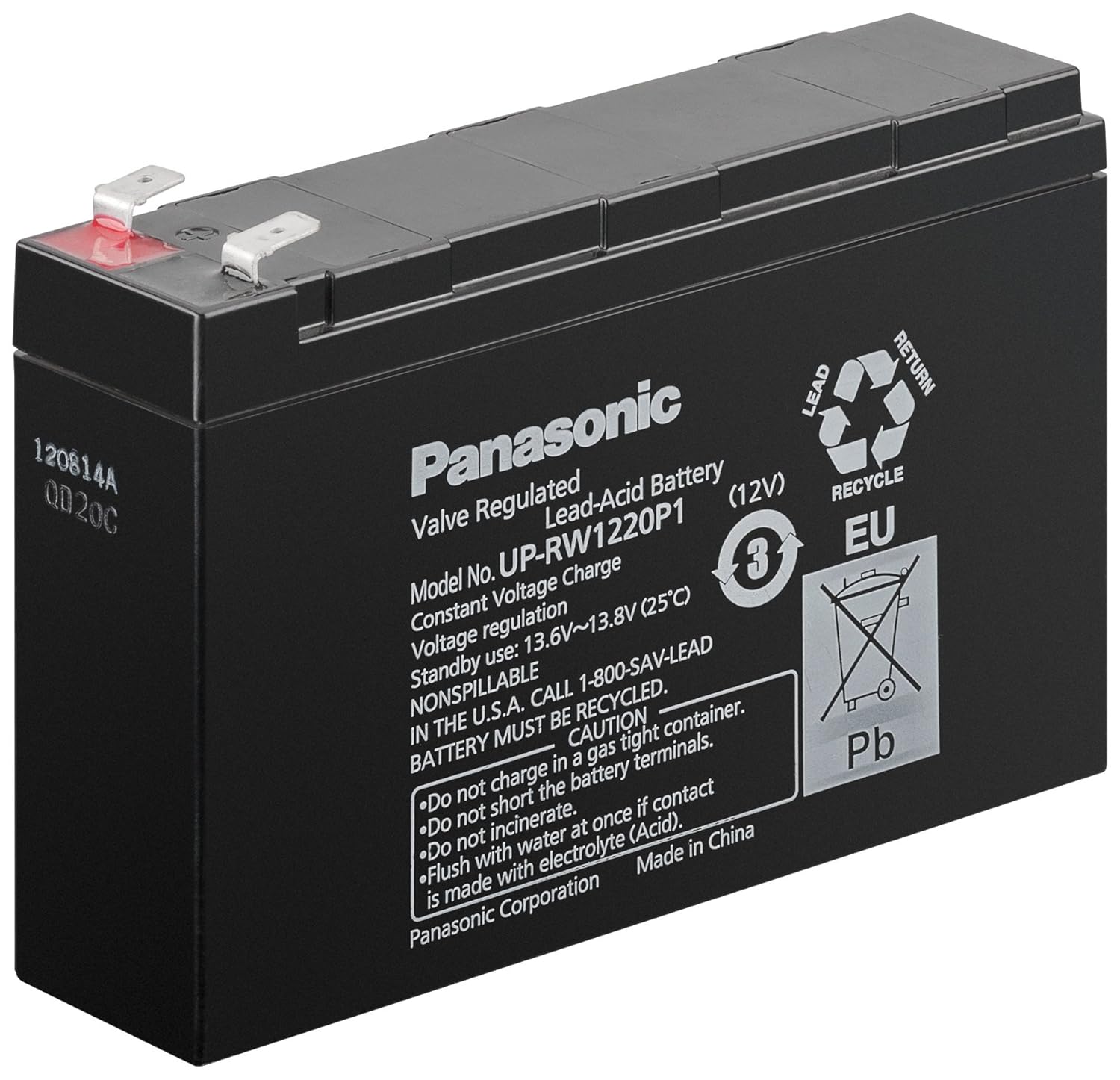 Wentronic Lead Battery UP-RW1220P1: Amazon.co.uk: Electronics