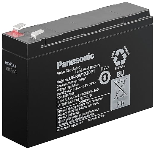 Wentronic Lead Battery UP-RW1220P1: Amazon.co.uk: Electronics