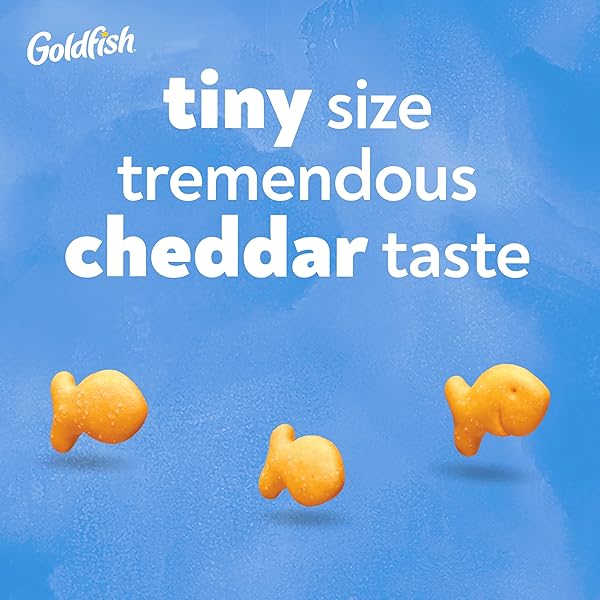GOLDFISH BABY CHEDDAR CHEESE CRACKERS, 7.2 OZ BAG