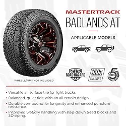 Set of 4 (FOUR) Mastertrack BADLANDS AT All Terrain