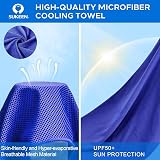 Sukeen Cooling Towel Microfiber 40x12 Soft Ice Towel for Sports Yoga Beach Gym view 6