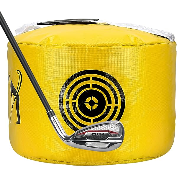 Amazon.com : Posma HB010 Golf Hitting Bag Swing Impact Power