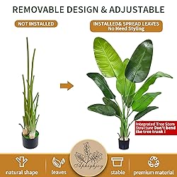 Aphighjoy Bird of Paradise Artificial Plant - Fake