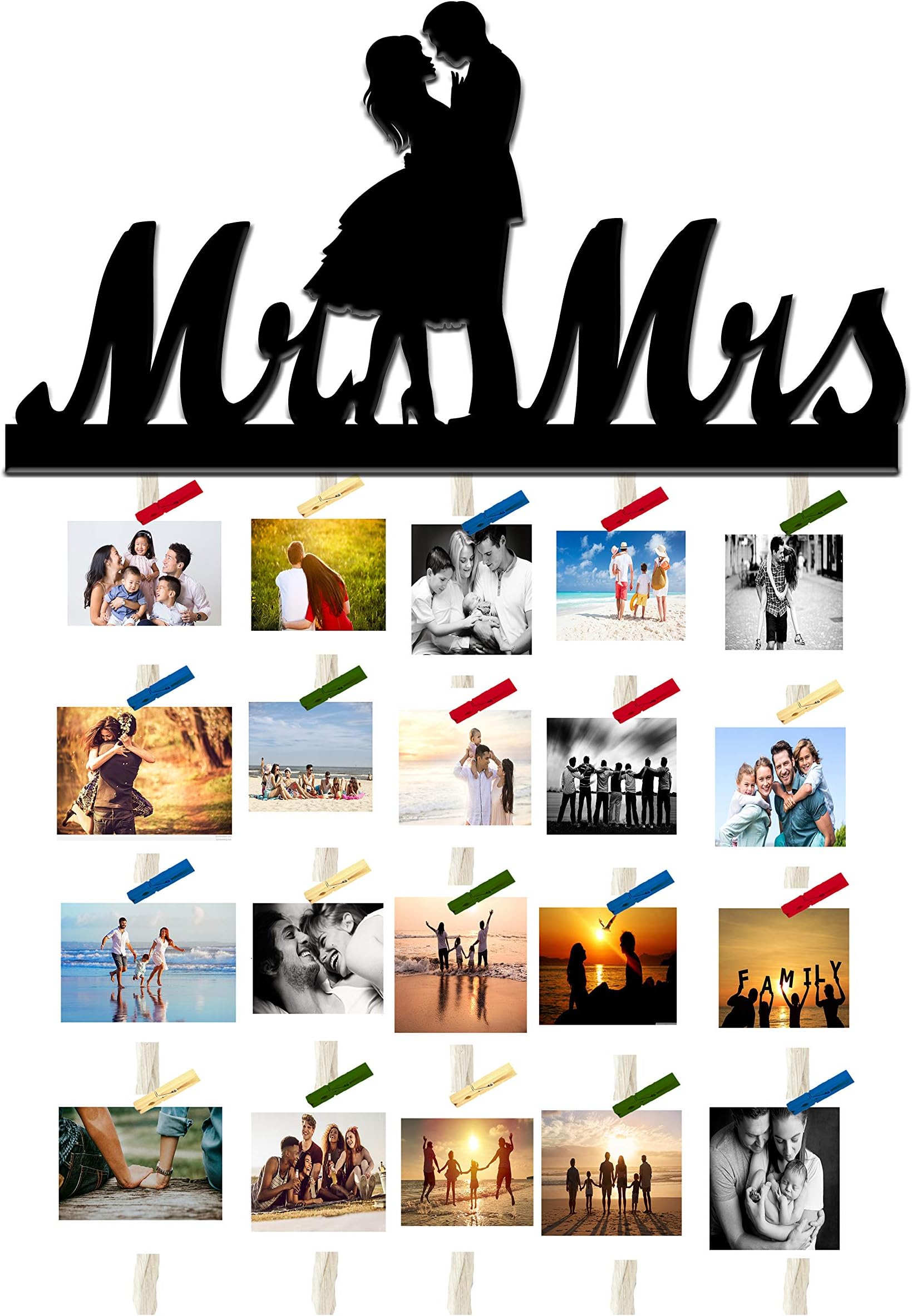 CrazyInk Cotton Wood Photo Frame