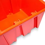 25 Pack Storage Boxes Size 3 Red-Brown 19.5x12x9cm Workshop Hobby Craft Small view 7