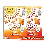 Simple Mills Pop Mmms Cheddar Baked Snack Crackers