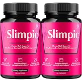 (2 Pack) Slimpic Capsules - Official Slimpic Pills Advanced Premium Formula Support Maximum Strength, All Natural Ingredients Vitamins for Overall Health &amp; Wellness Reviews, 120 Capsules for 2 Months