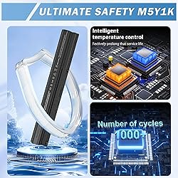 COWOOGMZ 40WH M5Y1K Battery Replacement for Dell I