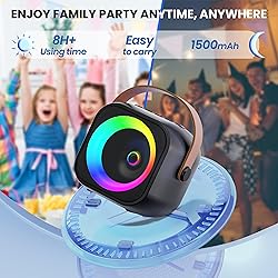 Karaoke Machine, Portable Bluetooth Karaoke Speaker