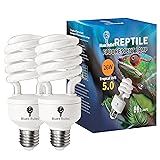 2 Pack 23-Watt Reptile Bulb Tropical UVA UVB Light