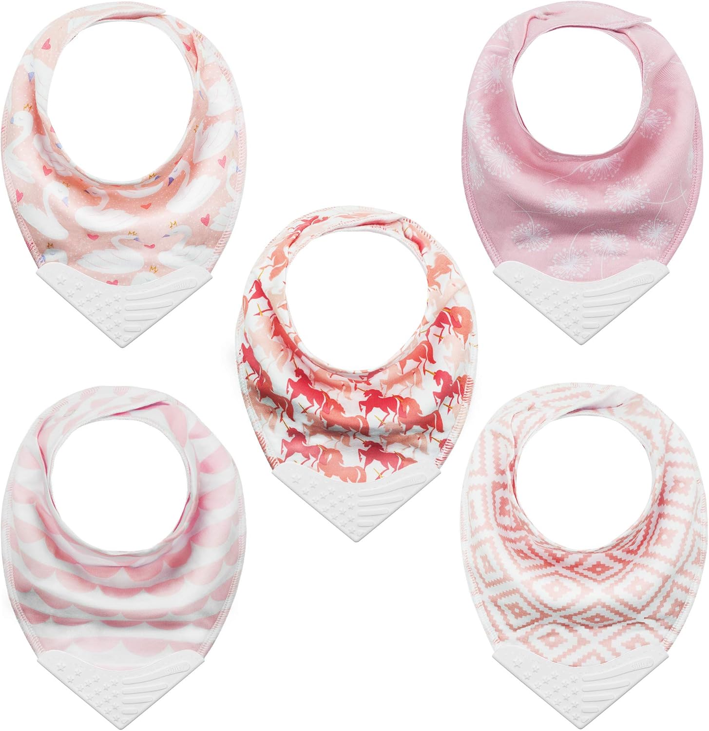 bibs with teething corners