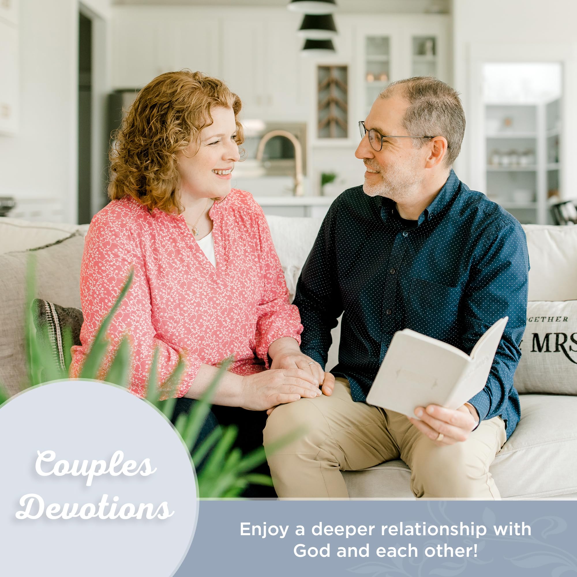 Mr. & Mrs. 366 Devotions for Couples Enrich Your Marriage and Relationship Blue Faux Leather Flexcover Devotional Gift Book w/Ribbon Marker Mr. & Mrs. 366 Devotions for Couples Enrich Your Marriage and Relationship Blue Faux Leather Flexcover Devotional Gift Book w/Ribbon Marker Imitation Leather Hardcover
