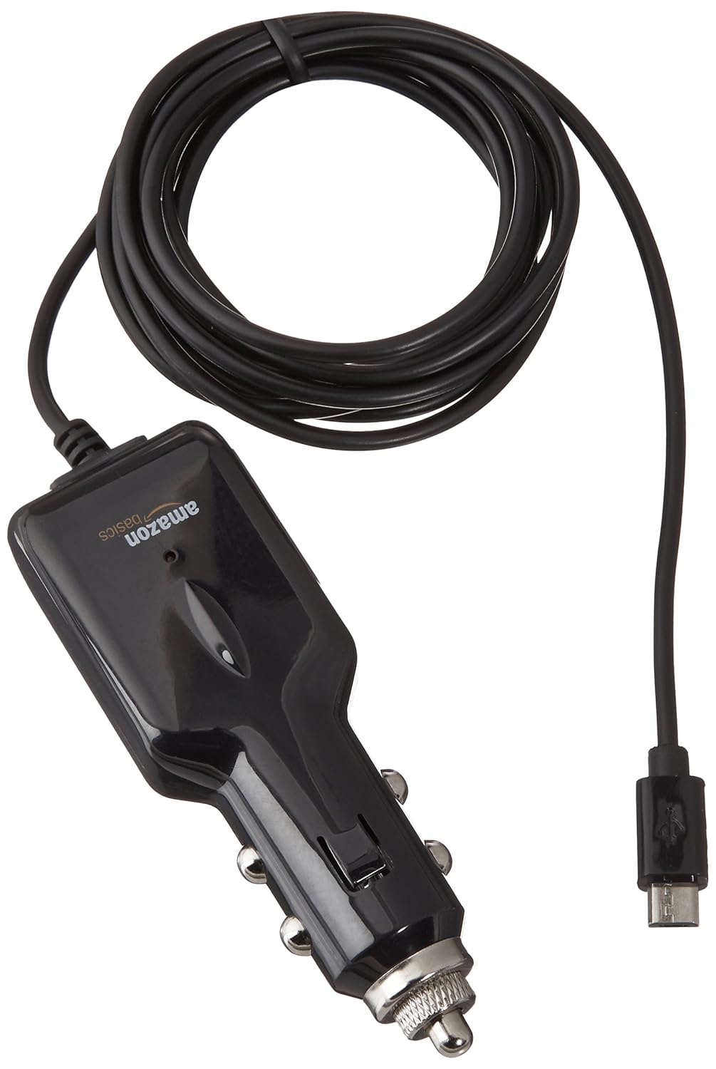 AmazonBasics Micro USB Universal Car Charger for Android - 5 Feet (1.5 Meters)