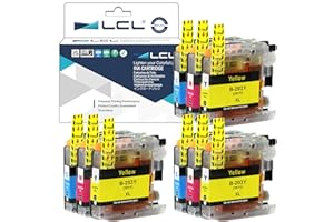 LCL Compatible Ink Cartridge Replacement for Brother LC203XL LC201XL LC201 LC203 LC203C LC203M LC203Y LC201C LC201M LC201Y LC