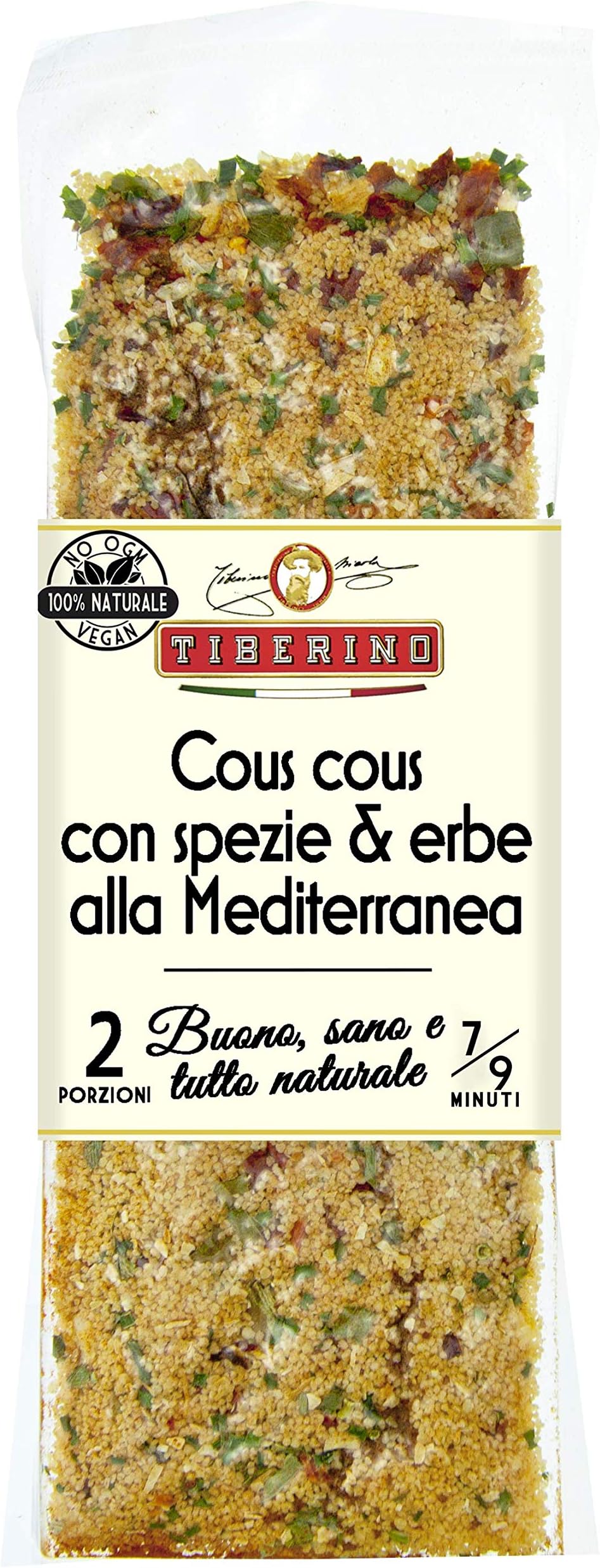 Tiberino's Real Italian Meals - Cous cous w/ Mild Spices, vegetables