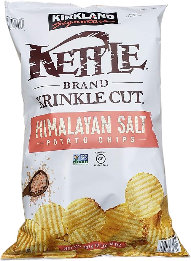 Kirkland Signature Himalayan Salt Potato Chips, 32 oz