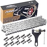 MRELC 415H-110L Chain +Chain Breaker fit for 49cc 60cc 66cc 80cc 2-Stroke Engine Motor Motorized Bicycle Bike Heavy Duty Chain High Power Racing Parts