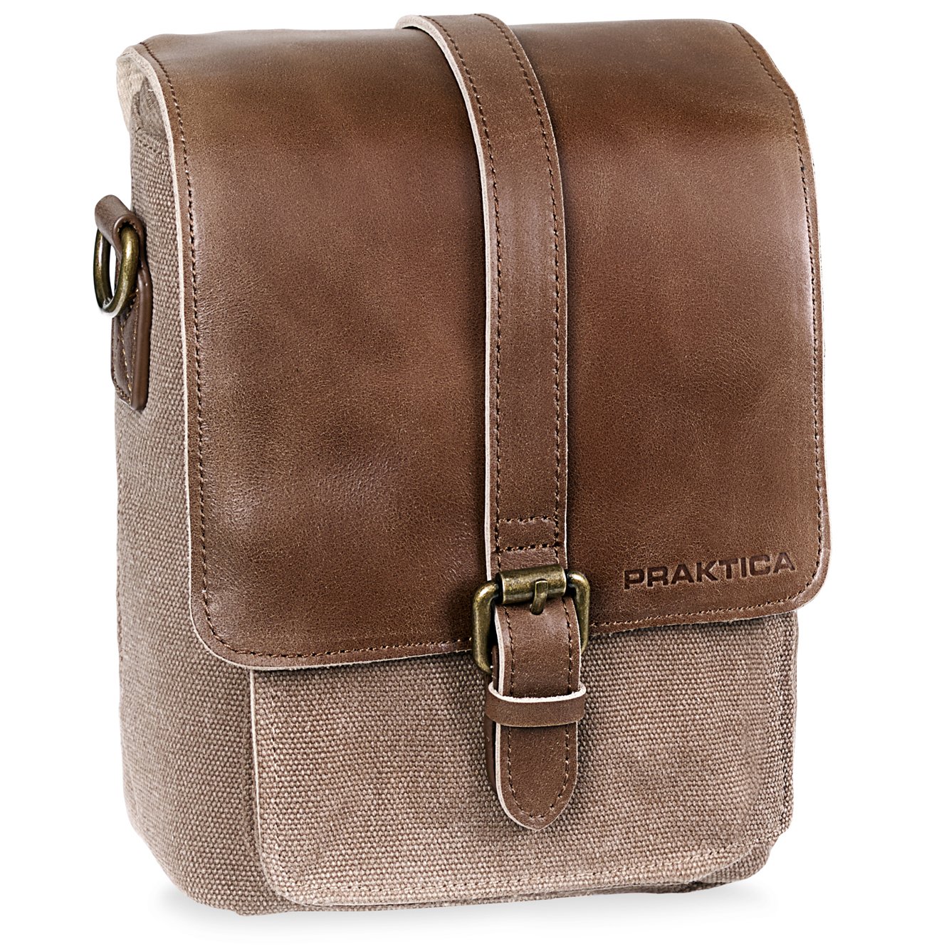 Praktica PRA189 Heritage Bag For Binocular - Leather, Brown