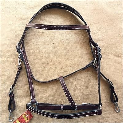 Nouveauté ✨ Ensemble | Fleuri Rouge /products/ hilason western horse headstall breast collar leather brown