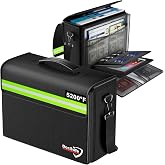 DocSafe 5200&deg;F Large Fireproof＆Wate-Resistant Document Bag with Multiple Pockets,(17&rdquo;x12.5&rdquo;x7.2&rdquo;) File Storage Organizer Important Document Holder