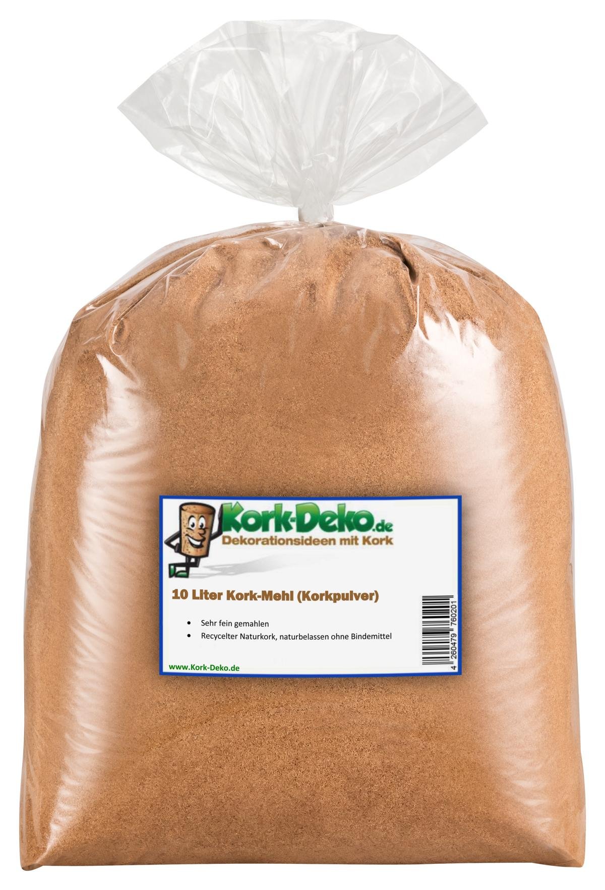 10 Litre Cork Powder (Grain Granulate) scatter flock