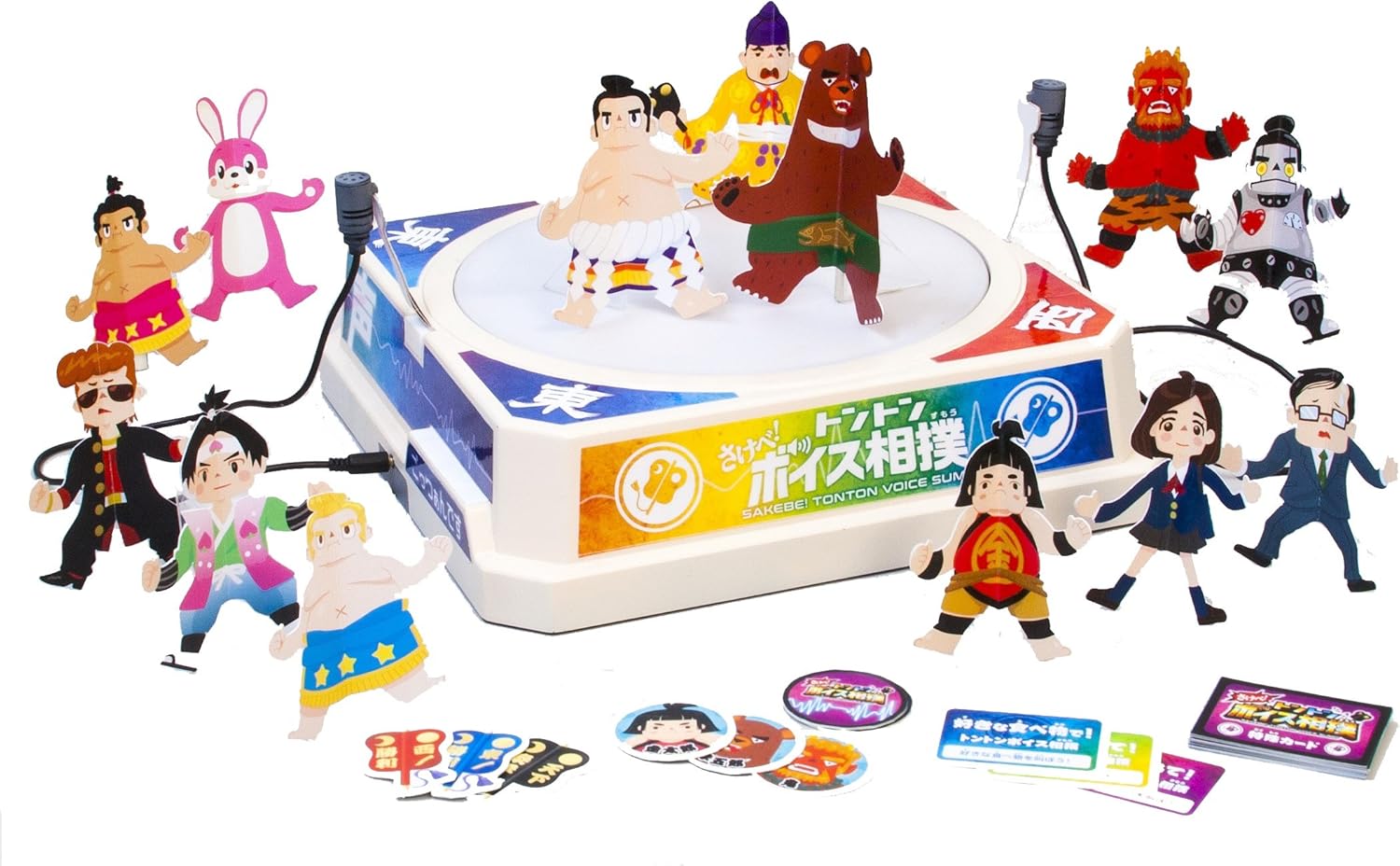 Amazon さけべ トントンボイス相撲 アクションゲーム おもちゃ