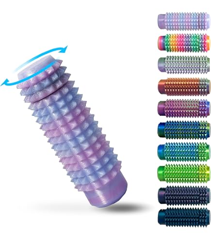 4 Jouets Sensoriels Anti-Douleur 'Little Ouchies' - Masseur De Doigts à Picots - Pour Gestion Du Stress Et Stimulation Tactile