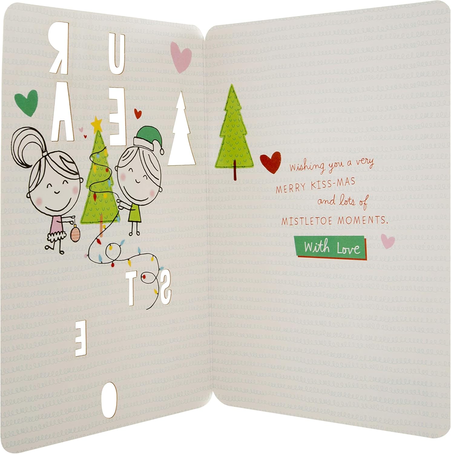 Christmas Card for Someone Special from Hallmark - Fun Character Design, Red, 22.8cm x 15.9cm - Image 5