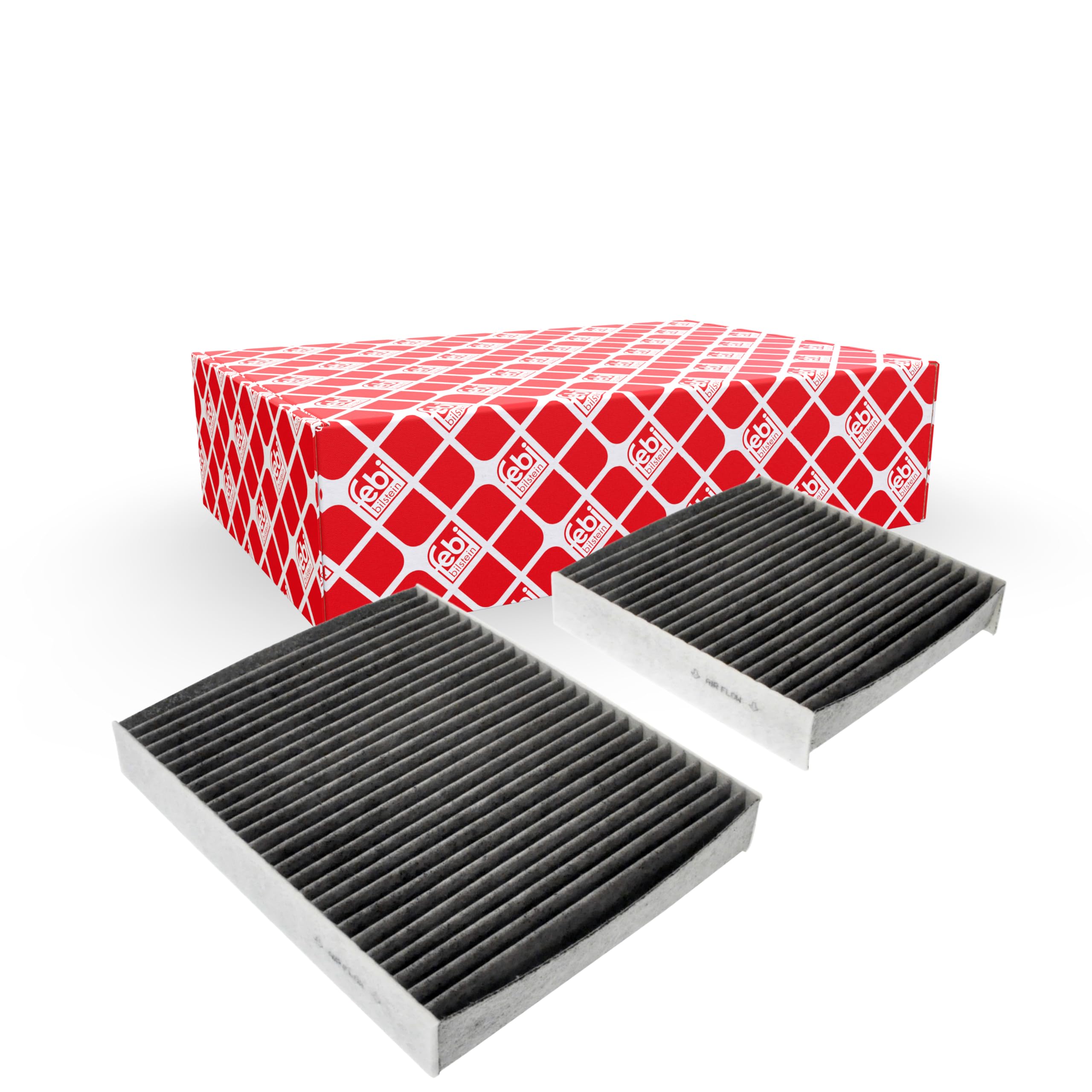 febi bilstein Cabin Filter, 36024, Charcoal Filter, for Citroën C3 III, C3 III Picasso, DS3, 207, 208, HVAC_AIR_FILTER