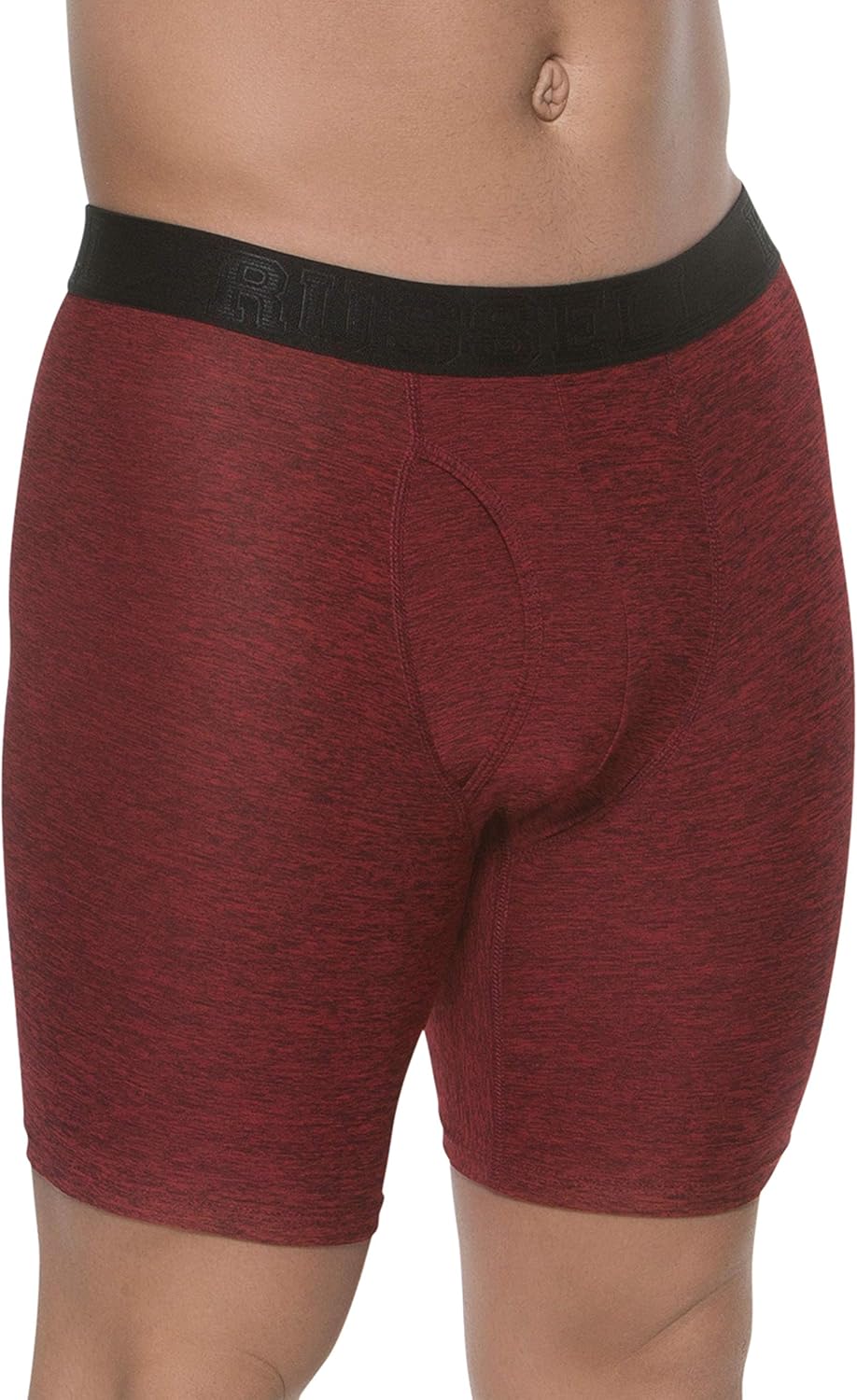 Russell Athletic Men’s FreshForce Odor Protection Performance Boxer Briefs, Assorted (2 Pack) at  Men’s Clothing store