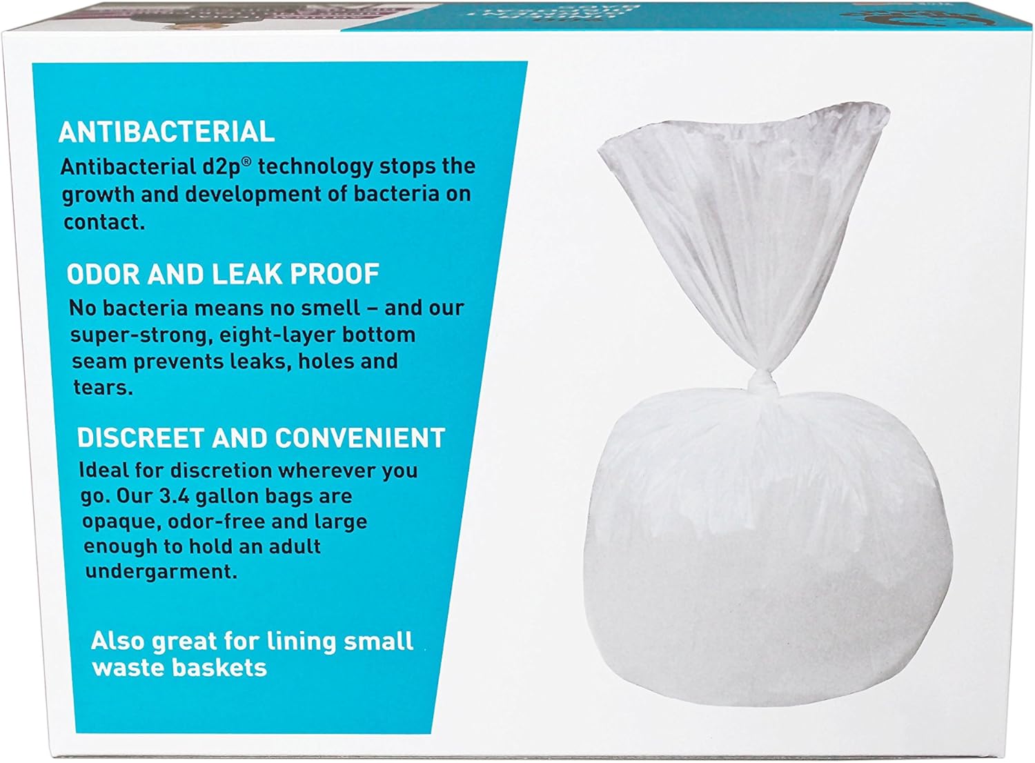Hippo Sak Incontinence Undergarment Disposal Bags (375 Count): Health & Personal Care