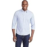 UNTUCKit Wrinkle-Free Long Sleeve Patterned Color Button Down Dress Shirt