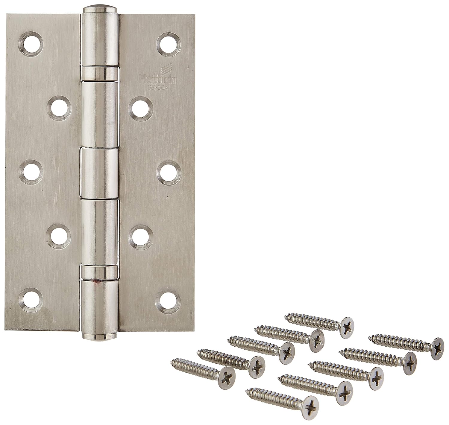 Hettich 1129304 Steel Butt Hinge with Screws (Silver) Amazon.in Home