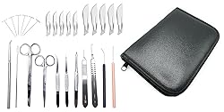 28 Piece Complete Dissection Kit with Dissecting