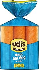Udi's Gluten Free Classic Hot Dog Buns, Frozen, 14.3 Ounce
