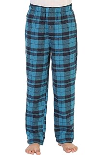 boys plaid pajama bottoms